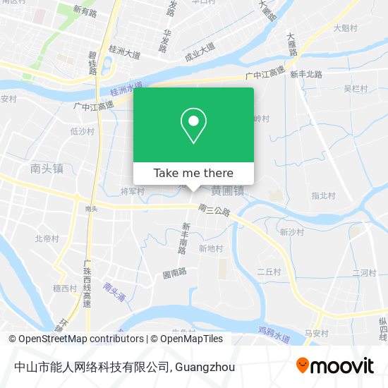 中山市能人网络科技有限公司 map