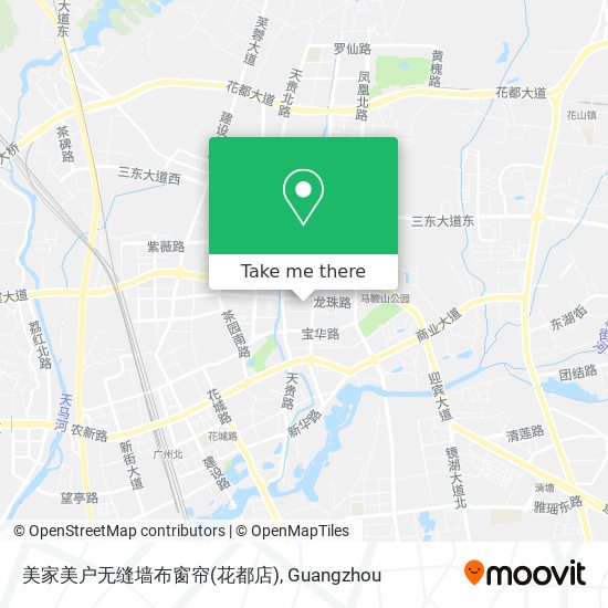 美家美户无缝墙布窗帘(花都店) map
