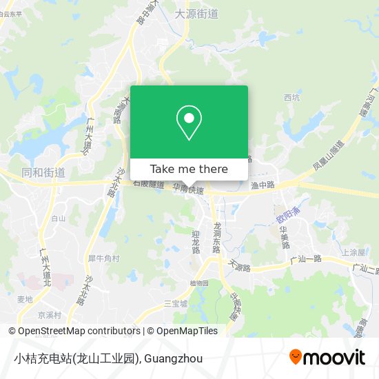 小桔充电站(龙山工业园) map