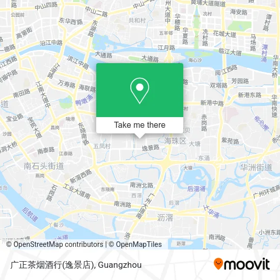 广正茶烟酒行(逸景店) map