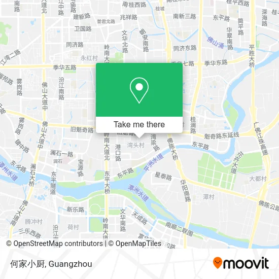 何家小厨 map