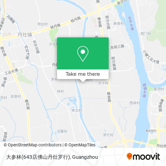 大参林(643店佛山丹灶罗行) map