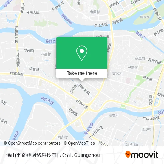 佛山市奇锋网络科技有限公司 map