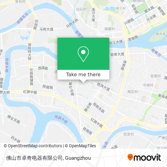 佛山市卓奇电器有限公司 map