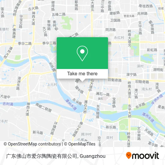广东佛山市爱尔陶陶瓷有限公司 map