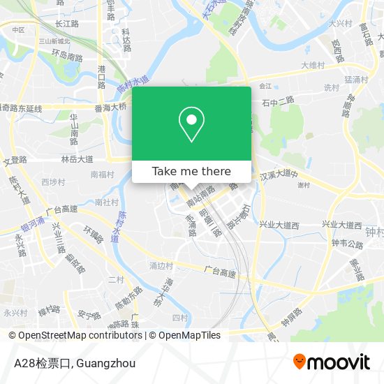 A28检票口 map