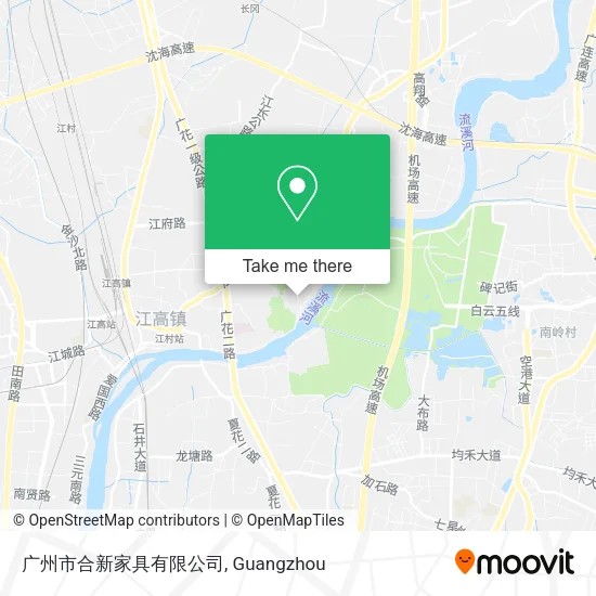 广州市合新家具有限公司 map