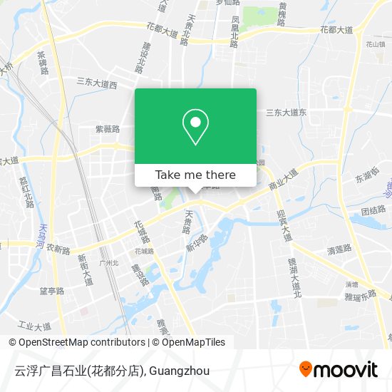 云浮广昌石业(花都分店) map
