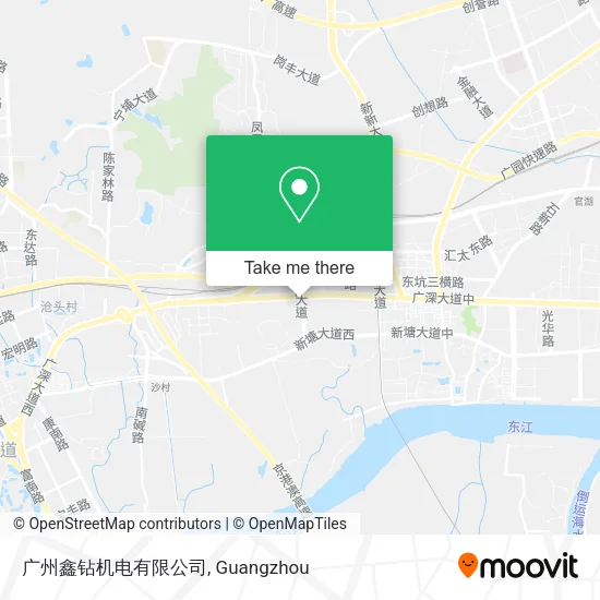广州鑫钻机电有限公司 map