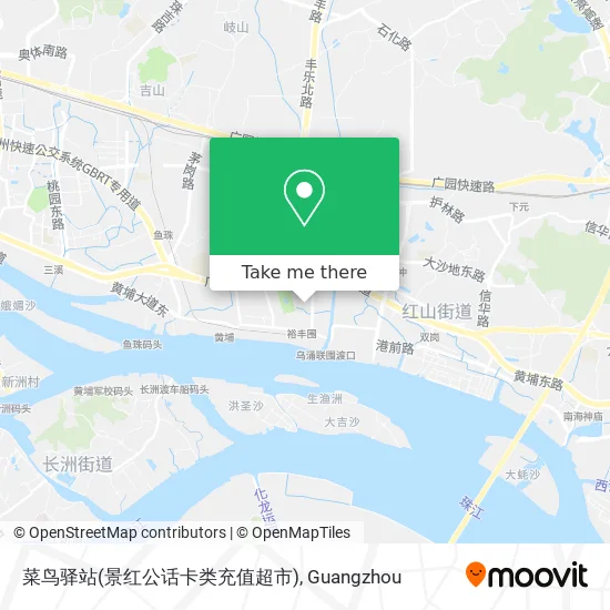 菜鸟驿站(景红公话卡类充值超市) map