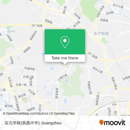 应元学校(凤凰中学) map