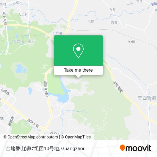 金地香山湖C‘组团10号地 map