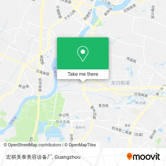 宏祺美泰美容设备厂 map