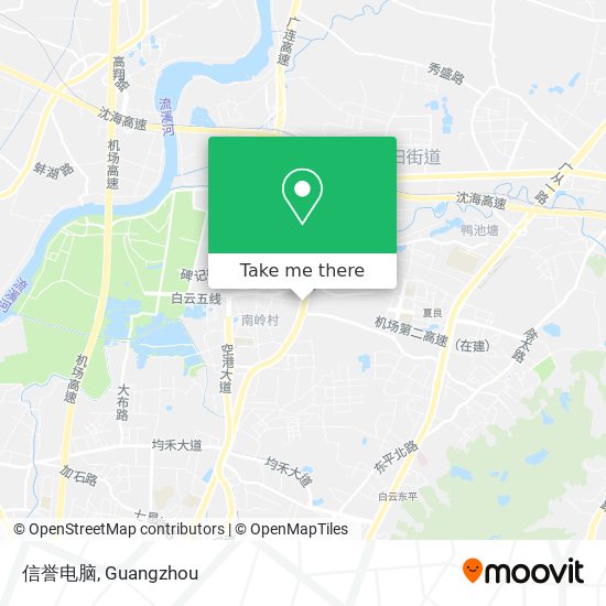 信誉电脑 map