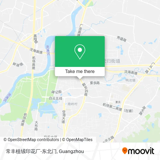 常丰植绒印花厂-东北门 map