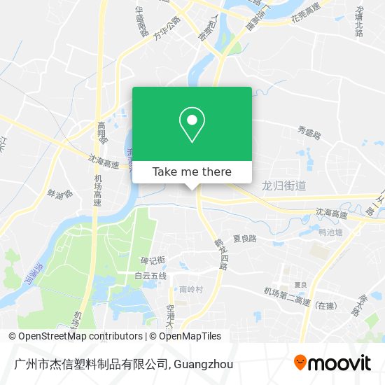 广州市杰信塑料制品有限公司 map