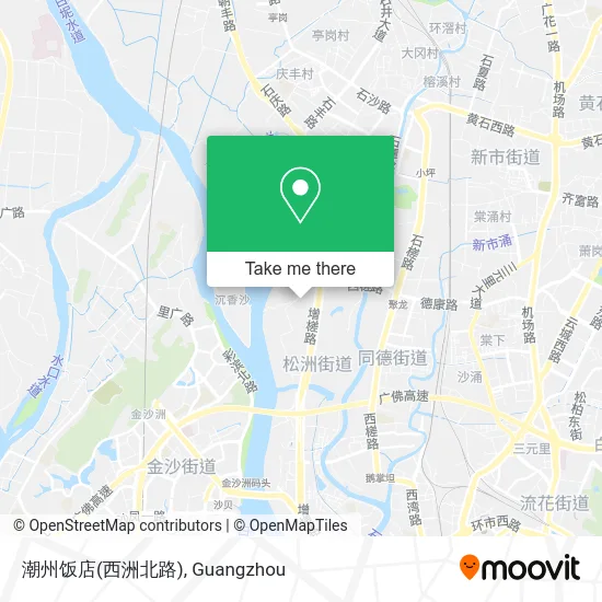 潮州饭店(西洲北路) map