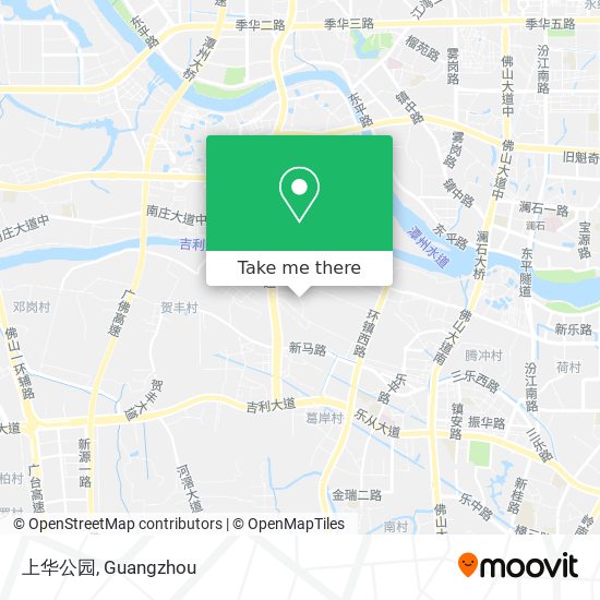 上华公园 map