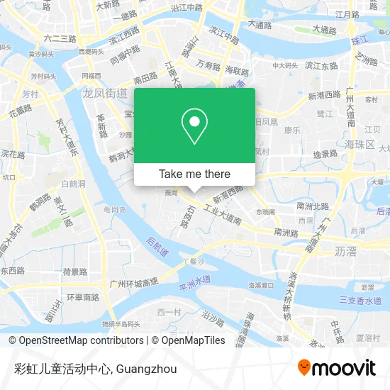 彩虹儿童活动中心 map