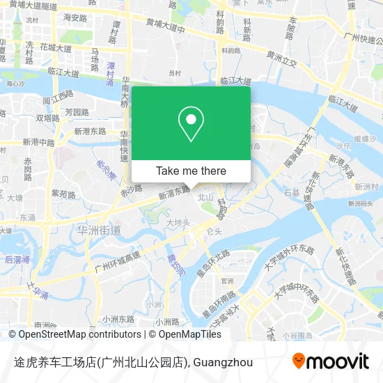 途虎养车工场店(广州北山公园店) map