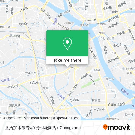 叁拾加水果专家(芳和花园店) map