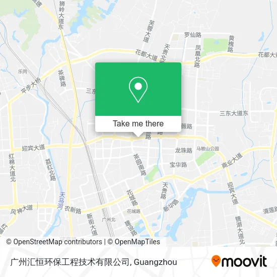 广州汇恒环保工程技术有限公司 map