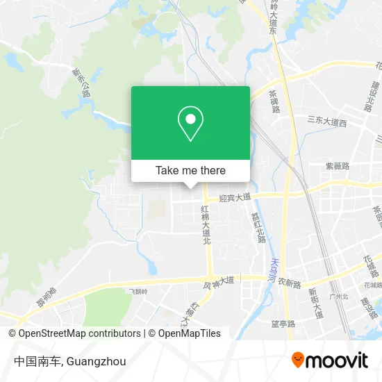 中国南车 map
