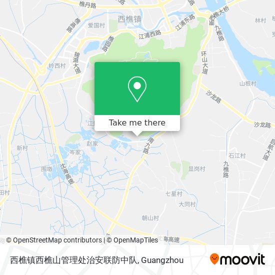 西樵镇西樵山管理处治安联防中队 map