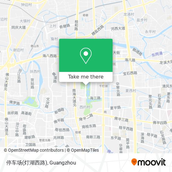 停车场(灯湖西路) map