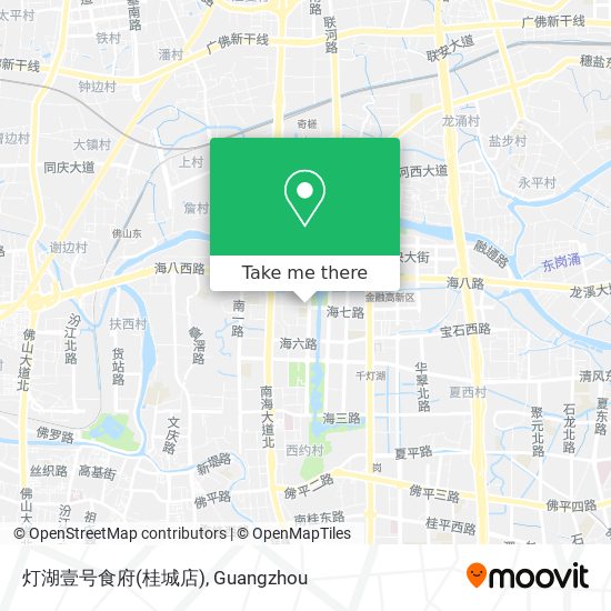 灯湖壹号食府(桂城店) map