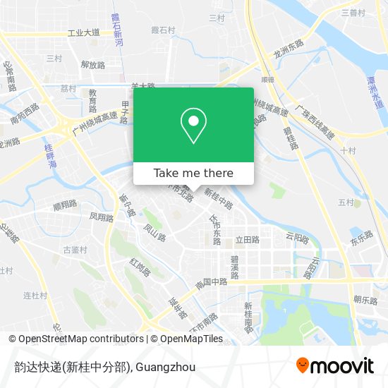 韵达快递(新桂中分部) map