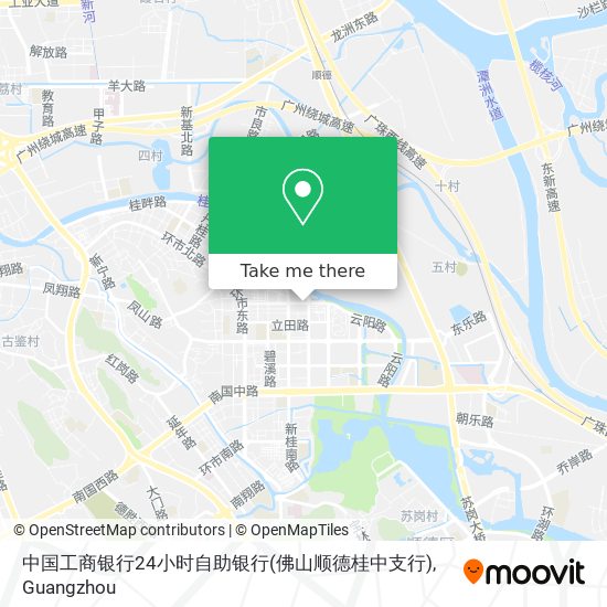 中国工商银行24小时自助银行(佛山顺德桂中支行) map