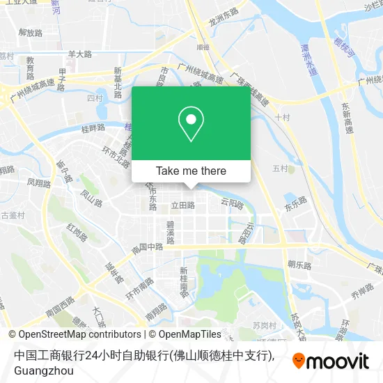 中国工商银行24小时自助银行(佛山顺德桂中支行) map