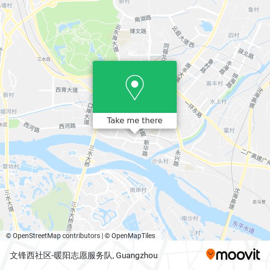文锋西社区-暖阳志愿服务队 map