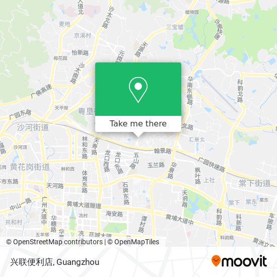 兴联便利店 map