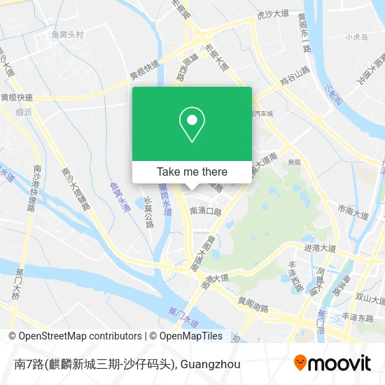 南7路(麒麟新城三期-沙仔码头) map