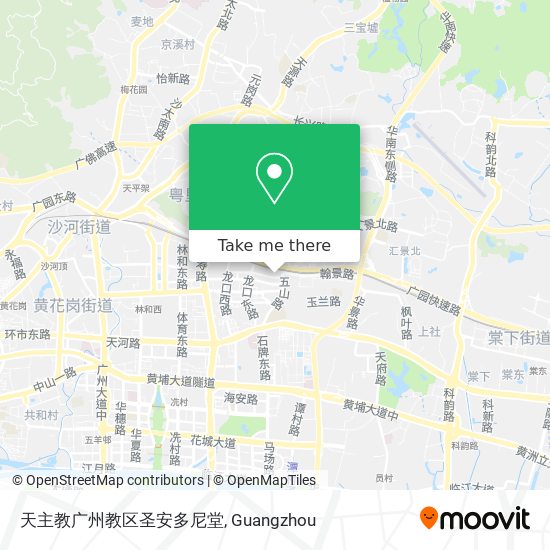 天主教广州教区圣安多尼堂 map