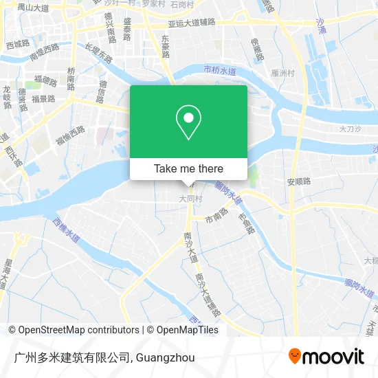 广州多米建筑有限公司 map