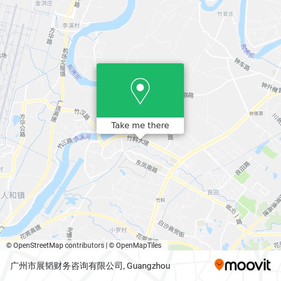 广州市展韬财务咨询有限公司 map