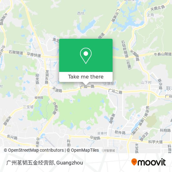 广州茗韬五金经营部 map