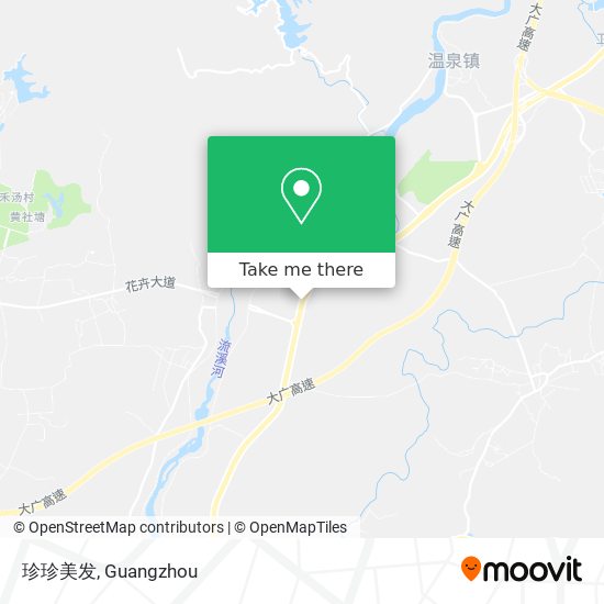 珍珍美发 map