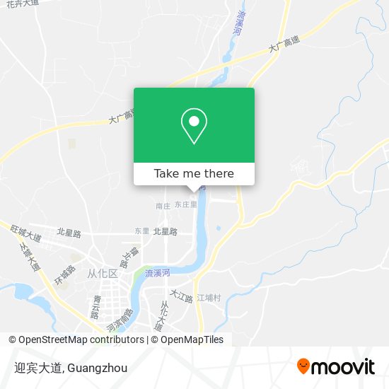 迎宾大道 map