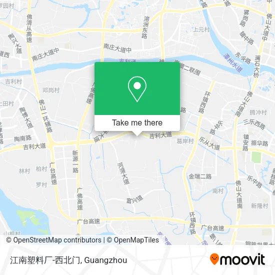 江南塑料厂-西北门 map