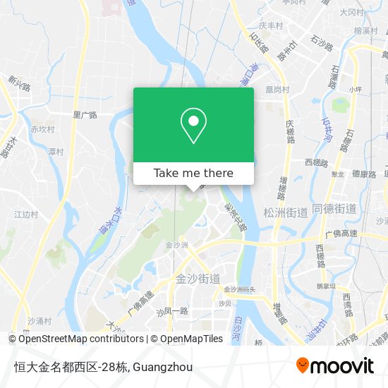 恒大金名都西区-28栋 map