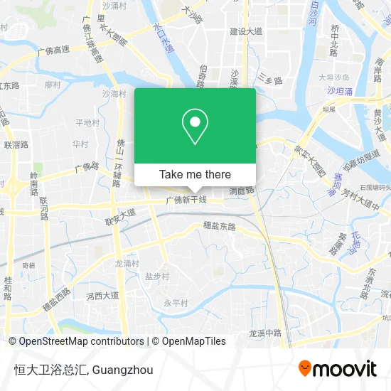 恒大卫浴总汇 map