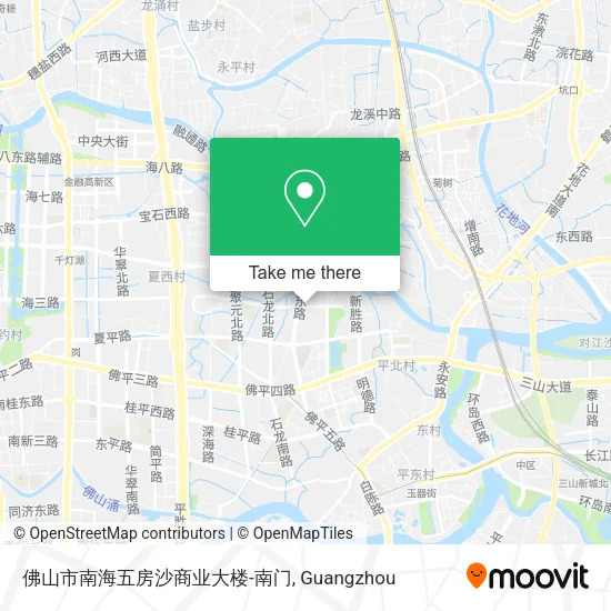 佛山市南海五房沙商业大楼-南门 map