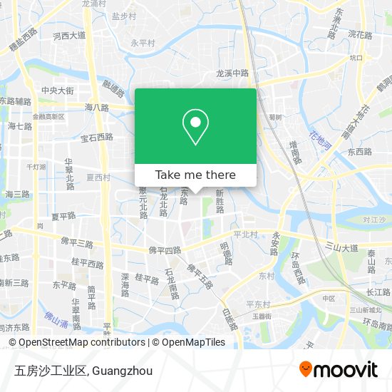 五房沙工业区 map