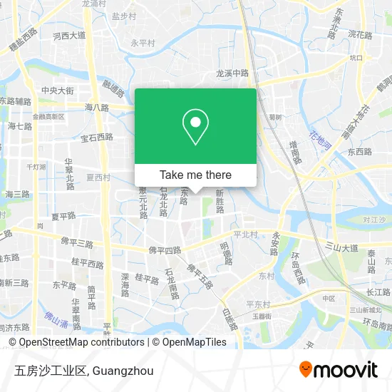 五房沙工业区 map