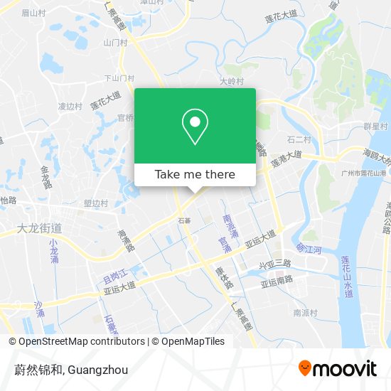 蔚然锦和 map