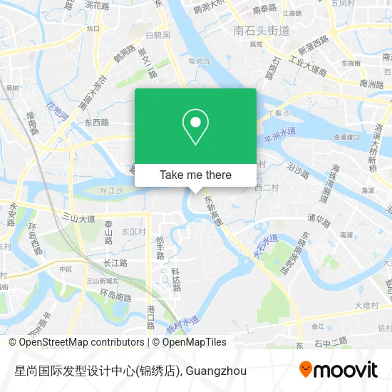 星尚国际发型设计中心(锦绣店) map